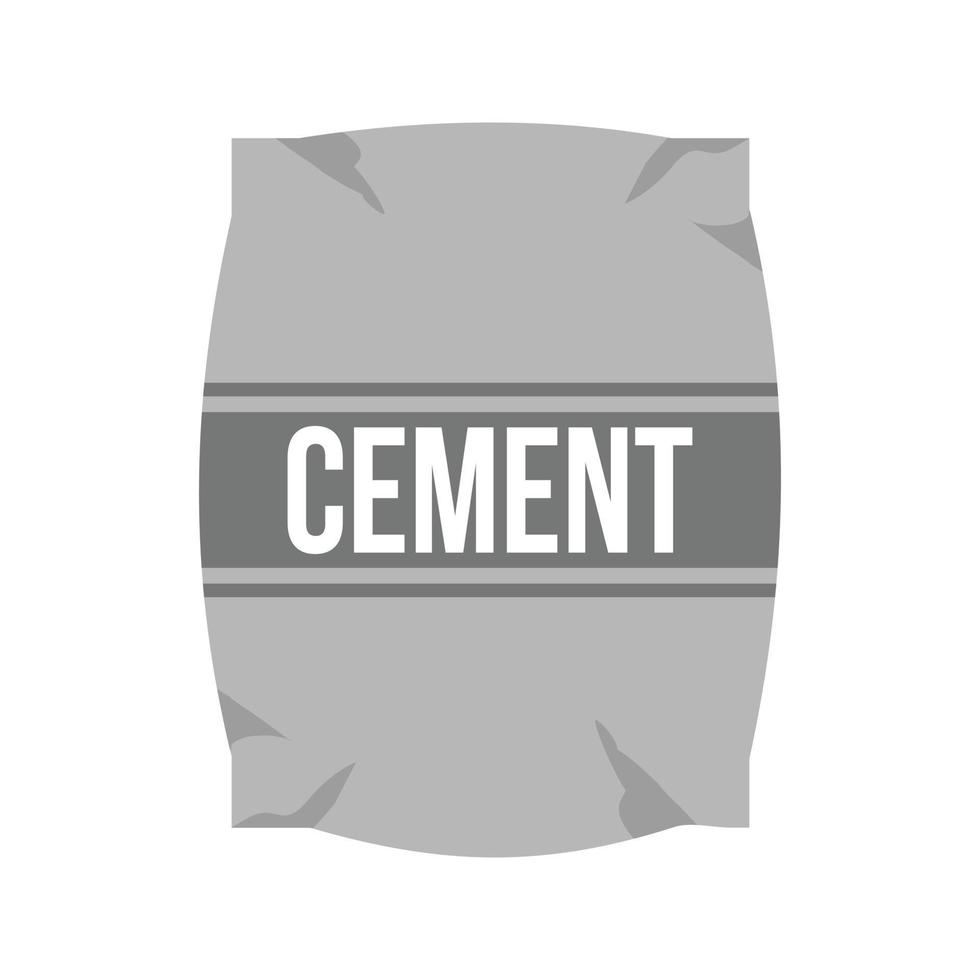 a grey bag of cement